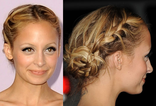 braid updo hairstyles. down, and I just felt like